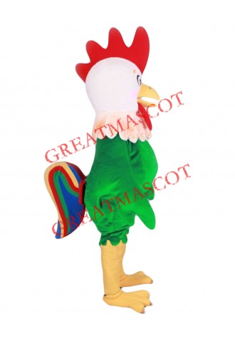Top Quality Green Chicken Mascot Costume
