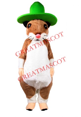 Lovely Lightweight Hamster Mascot Costume