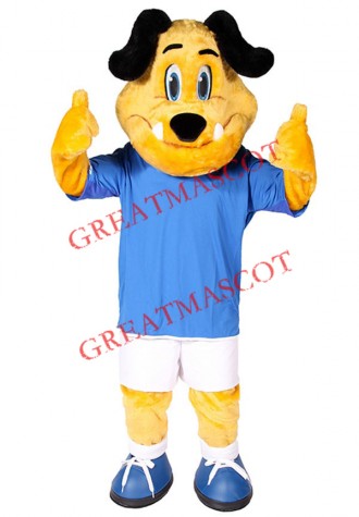 Sport Bulldog Mascot Costume Free Shipping