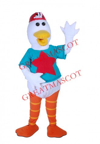 Sport Duck Mascot Costume Free Shipping