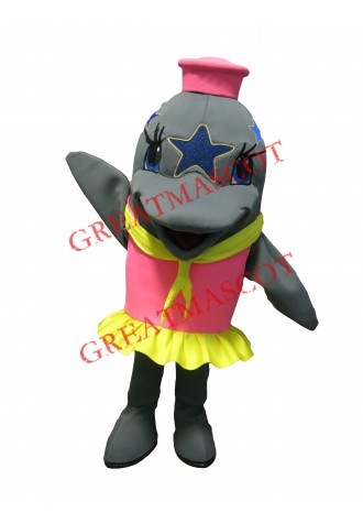 Beautiful Dolphin Mascot Costume