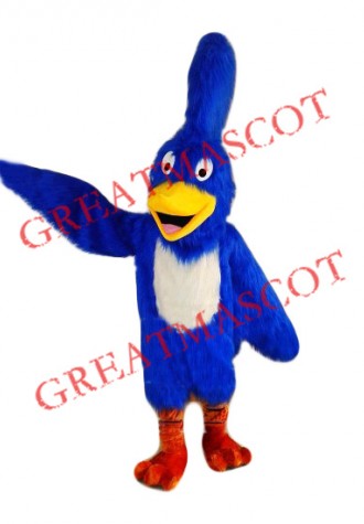 Top Quality Blue Roadrunner Mascot Costume