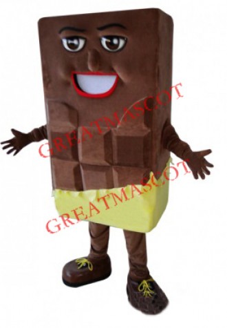 Chocolate Bar Mascot Costume