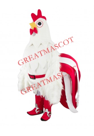Best Quality White Chicken Mascot Costume