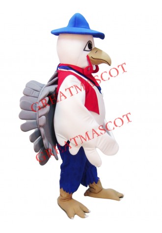 Top Quality White Turkey Mascot Costume