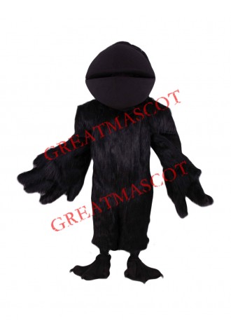 Top Quality Black Raven Mascot Costume