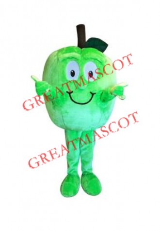 Top Quality Green Apple Mascot Costume