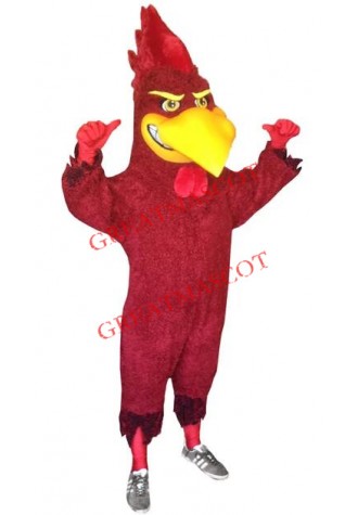 Sport Red Bird Mascot Costume