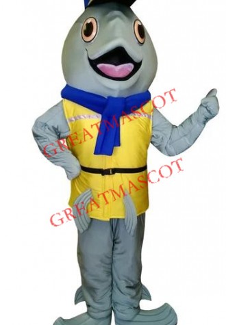 River Fish Mascot Costume
