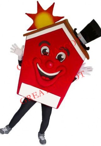 Happy Lightweight House Mascot Costume