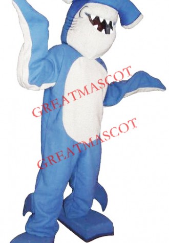 Hammerhead Shark Mascot Costume