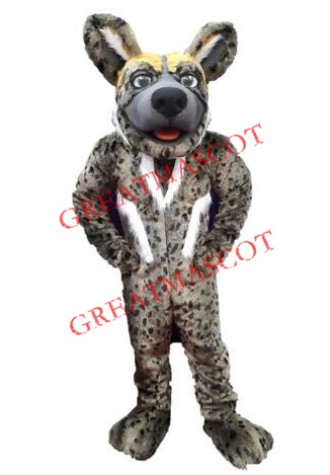 Wild Dog Mascot Costume
