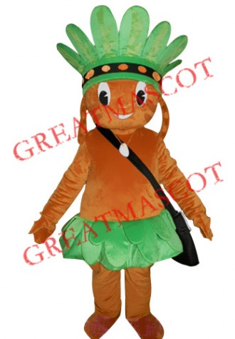 Primitive Man Mascot Costume