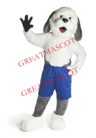 Top Quality Sheepdog Mascot Costume
