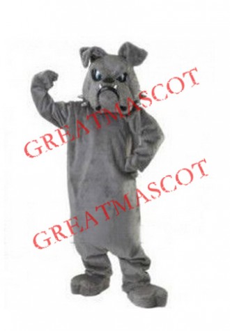 Fierce Lightweight Bulldog Mascot Costume