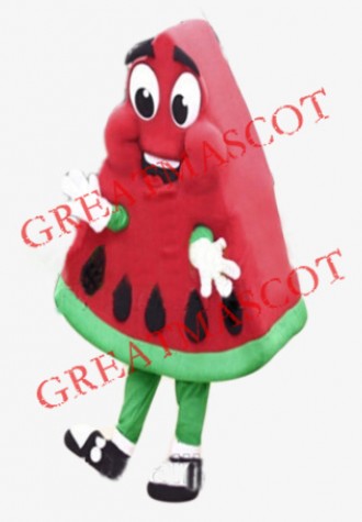 High Quality Watermelon Mascot Costume Adult Size Cartoon Happy Fruit Watermelon