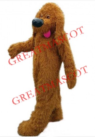 Brown Poodle Dog Mascot Costumes For Adults