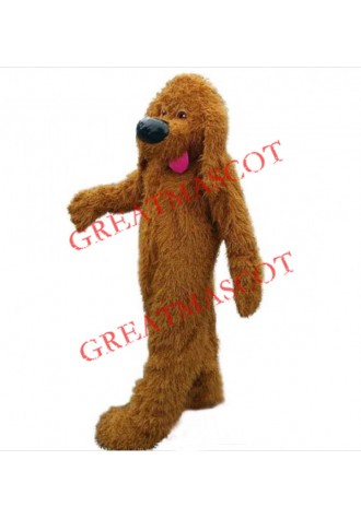 Brown Poodle Dog Mascot Costumes For Adults