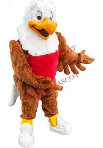School Sport Eagle Mascot Costume