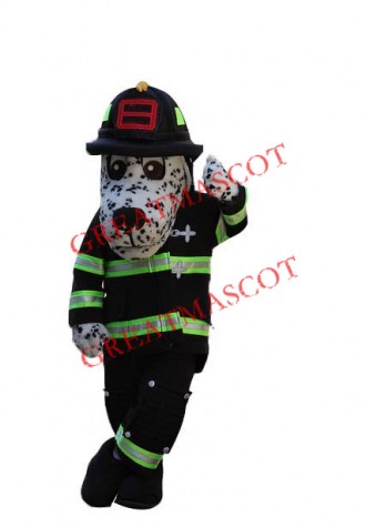 Fire Safety Dog Mascot Costume