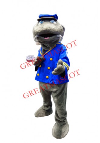 Captain Catfish Mascot Costume