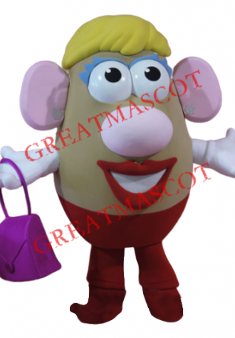 Mrs Potato Head Mascot Costume