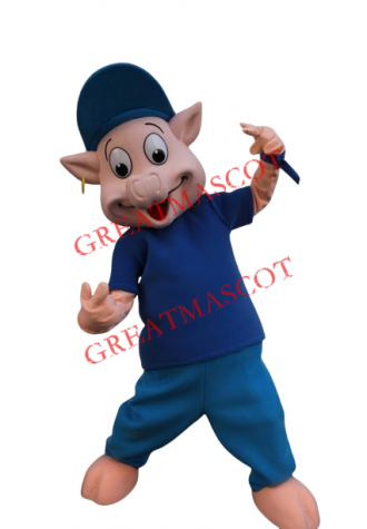 Young Pig Mascot Costume