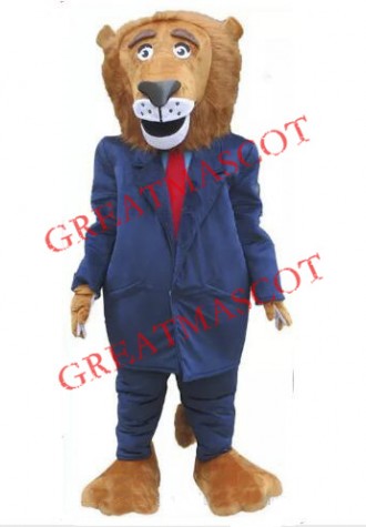 Leader Lion Mascot Costume