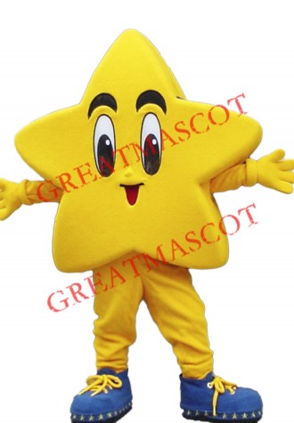 Happy Lightweight Star Mascot Costume