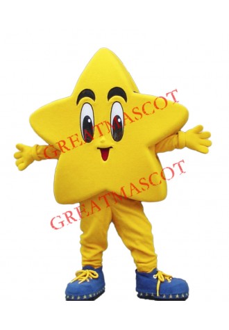 Happy Lightweight Star Mascot Costume