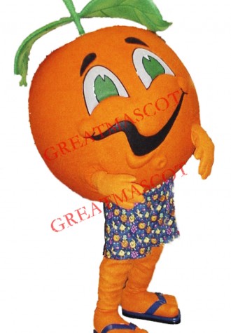 Top Quality Orange Mascot Costume