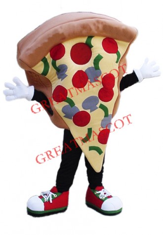 Top Quality Pizza Mascot Costume