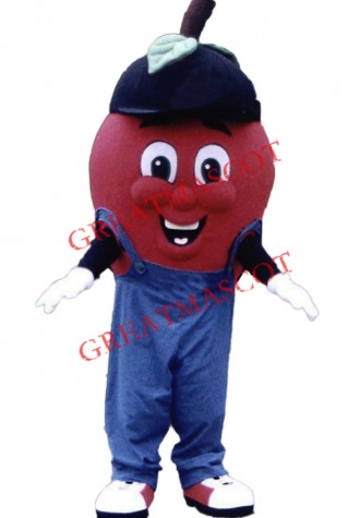 Top Quality Red Apple Mascot Costume