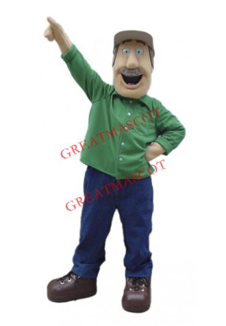 Argo Man Mascot Costume