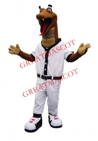 Baseball Snake Mascot Costume