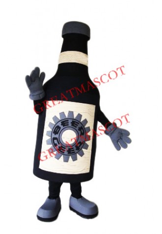 Beer Bottle Mascot Costume