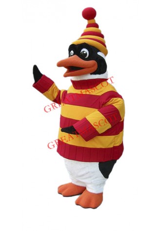 Christmas Penguin Mascot Costume Free Shipping