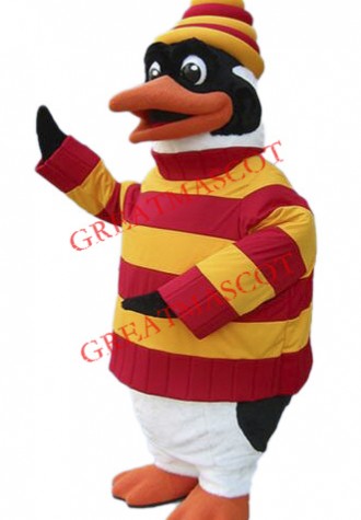 Christmas Penguin Mascot Costume Free Shipping