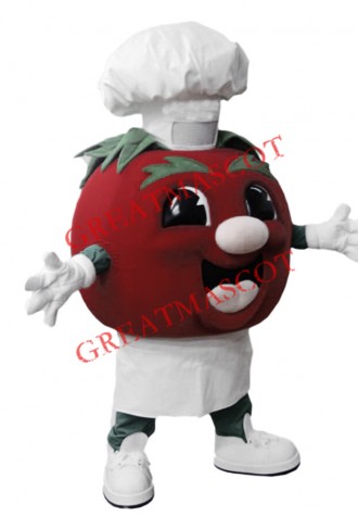 Chef Tomato Mascot Costume