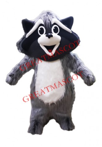 Cute Animal Raccoon Mascot Costume