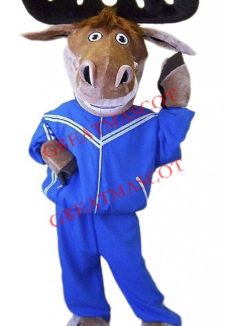 Sport Elk Mascot Costume 