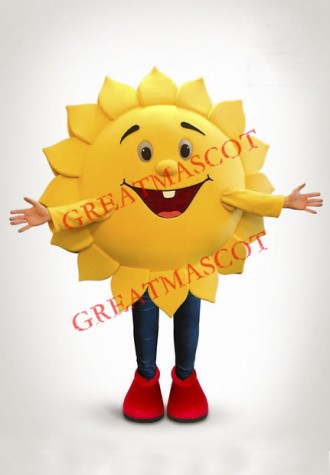 Sunflower Mascot Costume