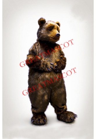 Top Quality Brown Bear Mascot Costume (US IN STOCK)