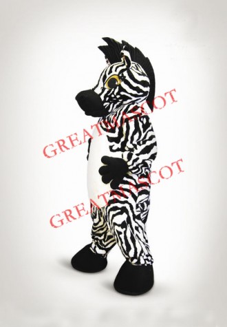 Top Quality Zebra Mascot Costume