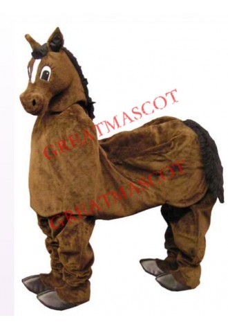 2 Person Horse Mascot Costume