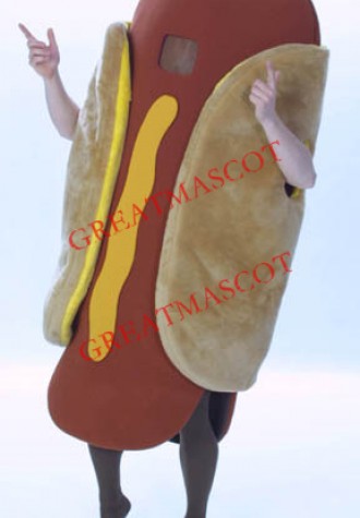 Top Quality Hot Dog Mascot Costume