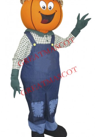 Mr Pumpkin Mascot Costume