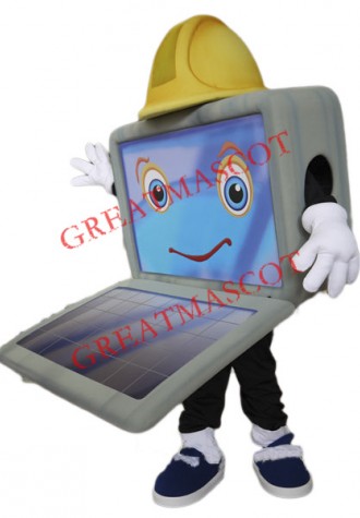 Computer Mascot Costume