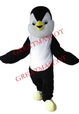 Friendly Lightweight Penguin Mascot Costume