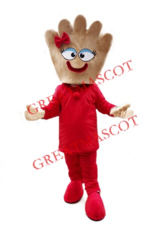 Hand Finger Mascot Costume